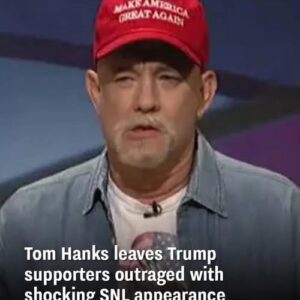 Tom Hanks leaves Trump supporters outraged with sh0cking SNL appearance Tom Hanks leaves Trump supporters outraged with sh0cking SNL appearance
