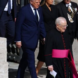 During Pope Francis’ funeral, Trump and Zelensky have a private meeting inside St. Peter’s Basilica. During Pope Francis’ funeral, Trump and Zelensky have a private meeting inside St. Peter’s Basilica.