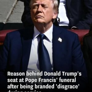 Trump’s Unexpected Front-Row Position at Pope Francis’ Funeral Sparks Global Controversy Trump’s Unexpected Front-Row Position at Pope Francis’ Funeral Sparks Global Controversy