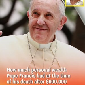 Despite £300K Salary, Pope Francis Left Behind Just £100