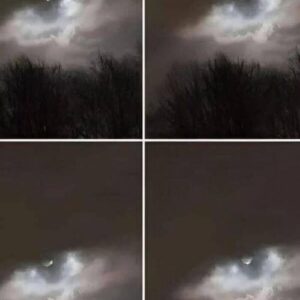 My brother took this photo about 21 km from our house: do you have any ideas what it might be? My brother took this photo about 21 km from our house: do you have any ideas what it might be?