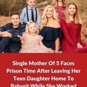 Single Mother Of 5 Faces Prison Time After Leaving Her Teen Daughter Home To Babysit While She Worked Single Mother Of 5 Faces Prison Time After Leaving Her Teen Daughter Home To Babysit While She Worked