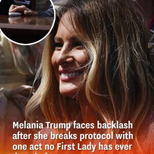 Melania Trump Sparks Controversy with Unprecedented Move at White House Ceremony Melania Trump Sparks Controversy with Unprecedented Move at White House Ceremony