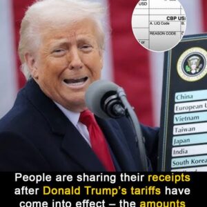 People are sharing receipts after tariffs have come into effect People are sharing receipts after tariffs have come into effect