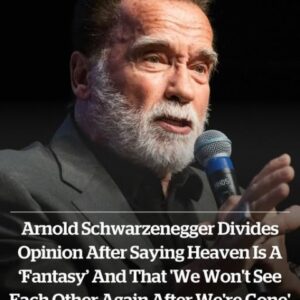 Arnold Schwarzenegger believes Heaven is a ‘fantasy’, says: ‘We won’t see each other again after we’re gone’ Arnold Schwarzenegger believes Heaven is a ‘fantasy’, says: ‘We won’t see each other again after we’re gone’