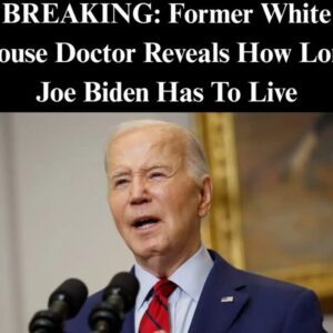 Former WH Doctor Gives Grim Outlook On Biden’s Cancer Prognosis