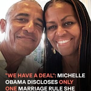 Michelle Obama Reveals One Marriage ‘Deal’ She Has With Husband Barack Michelle Obama Reveals One Marriage ‘Deal’ She Has With Husband Barack