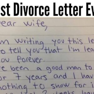 Wife receives a divorce letter from husband, her reply is brilliant Wife receives a divorce letter from husband, her reply is brilliant
