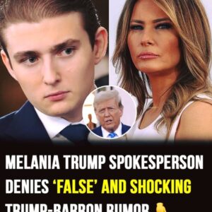 Melania Trump spokesperson denies ‘false’ rumor about Trump and Barron Melania Trump spokesperson denies ‘false’ rumor about Trump and Barron