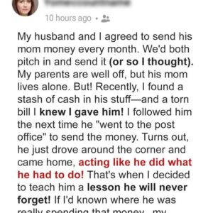He Lied About Sending Money to His Mom — What I Did Next Taught Him a Lesson He Won’t Forget He Lied About Sending Money to His Mom — What I Did Next Taught Him a Lesson He Won’t Forget