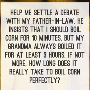 Timing Guide: Boil Corn on the Cob to Perfection