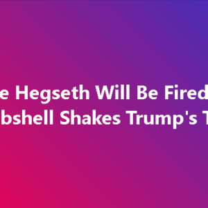 Democratic Sen. Bennet Foresees Pete Hegseth as the Next Cabinet Member to Be Ousted Democratic Sen. Bennet Foresees Pete Hegseth as the Next Cabinet Member to Be Ousted