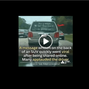 ‘Controversial’ Message Seen On Back Of SUV Sparks Online Debate ‘Controversial’ Message Seen On Back Of SUV Sparks Online Debate