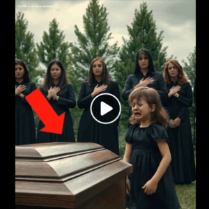 She Held Her Daughter at Her Husband’s Funeral — Then the Little Girl Whispered Something That Stopped the Church Cold She Held Her Daughter at Her Husband’s Funeral — Then the Little Girl Whispered Something That Stopped the Church Cold