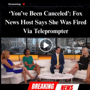 Former News Anchor Reveals She Was Fired via Teleprompter—Calls Out Fox Culture Amid Network Shakeups Former News Anchor Reveals She Was Fired via Teleprompter—Calls Out Fox Culture Amid Network Shakeups