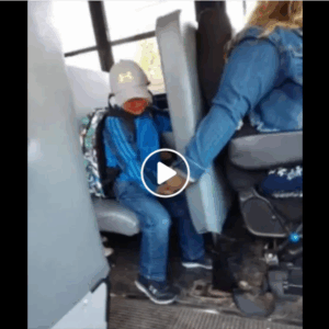 He Cried Every Morning on the Bus—Until One Woman Reached Back He Cried Every Morning on the Bus—Until One Woman Reached Back