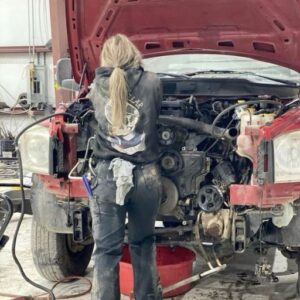 The new girl mechanic was harassed by the guys, and the next day she pulled up in a Bugatti and said something that astounded us. The new girl mechanic was harassed by the guys, and the next day she pulled up in a Bugatti and said something that astounded us.