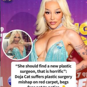 Ruthless Jokes Flood Internet After Doja Cat Shows Up On Red Carpet With Plastic Surgery Mishap Ruthless Jokes Flood Internet After Doja Cat Shows Up On Red Carpet With Plastic Surgery Mishap
