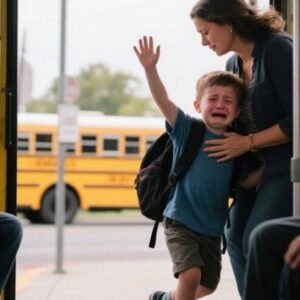 He Cried Every Morning on the Bus—Until One Woman Reached Back He Cried Every Morning on the Bus—Until One Woman Reached Back