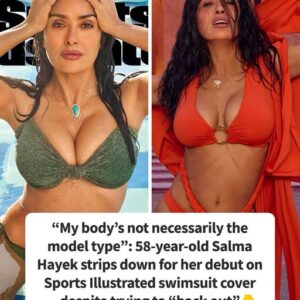 “Not Necessarily The Model Type”: Salma Hayek Strips Down For Sports Illustrated Swimsuit Cover “Not Necessarily The Model Type”: Salma Hayek Strips Down For Sports Illustrated Swimsuit Cover