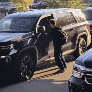 When I went to investigate why my 13-year-old son was staying late after school, I discovered him getting into a convoy of black SUVs. When I went to investigate why my 13-year-old son was staying late after school, I discovered him getting into a convoy of black SUVs.