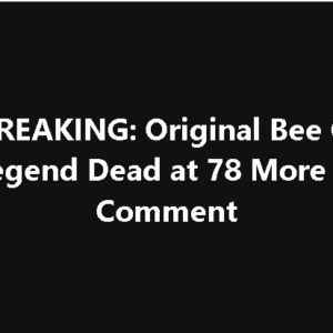 BREAKING: Original Bee Gees Legend Dead at 78 More in Comments BREAKING: Original Bee Gees Legend Dead at 78 More in Comments
