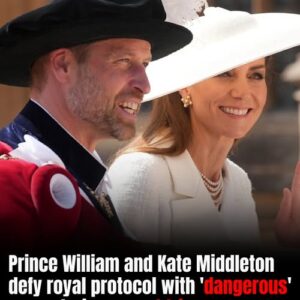 Prince William and Kate Middleton defy royal protocol with ‘dangerous’ move during secret trip Prince William and Kate Middleton defy royal protocol with ‘dangerous’ move during secret trip