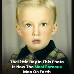 The Little Boy In This Photo Is Now The Most Famous Man On Earth