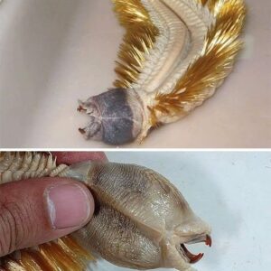 Terrifying Antarctic Worm With Teeth And Golden Bristles Goes Viral Terrifying Antarctic Worm With Teeth And Golden Bristles Goes Viral