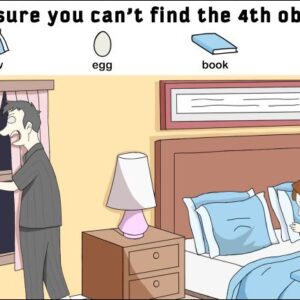 Can you find the four hidden objects? Can you find the four hidden objects?