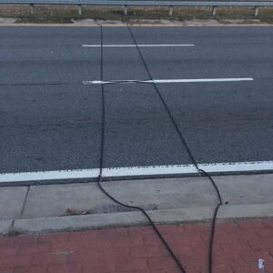 What You Should Do When You See Black Cables on the Road What You Should Do When You See Black Cables on the Road