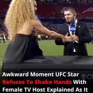 Why A UFC Champion Refused To Shake Hands With A Female Host And What Really Happened