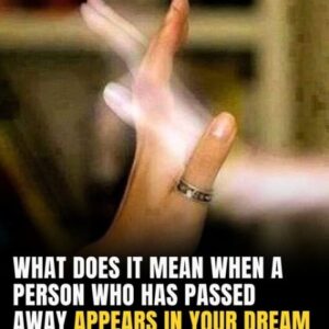 What Does It Mean When A Person Who Has Passed Away Appears In Your Dream What Does It Mean When A Person Who Has Passed Away Appears In Your Dream
