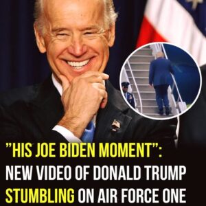 Déjà vu: Trump stumbles on Air Force One, just like Biden Déjà vu: Trump stumbles on Air Force One, just like Biden