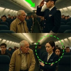 An elderly veteran was quietly asked to give up his seat on a flight — just to make room for a family… He didn’t argue – he just stood up! But 9 minutes after takeoff was delayed, the pilot … An elderly veteran was quietly asked to give up his seat on a flight — just to make room for a family… He didn’t argue – he just stood up! But 9 minutes after takeoff was delayed, the pilot …