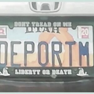 A Teacher Spots a “Controversial” License Plate, Prompting a State Inquiry A Teacher Spots a “Controversial” License Plate, Prompting a State Inquiry