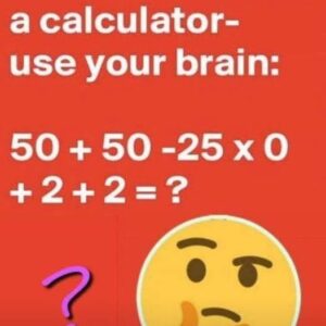 Use your intelligence to solve this math test Use your intelligence to solve this math test