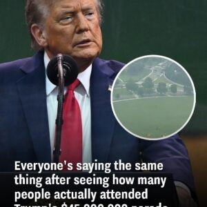 People are all reacting the same way after witnessing the crowd at Trump’s  million parade