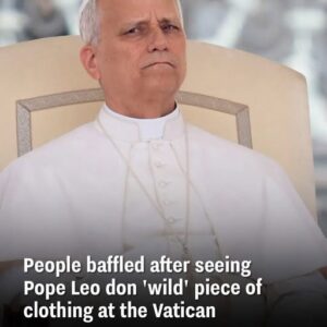 People baffled after seeing Pope Leo don ‘wild’ piece of clothing at the Vatican People baffled after seeing Pope Leo don ‘wild’ piece of clothing at the Vatican