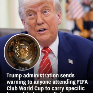 The Trump administration advises all World Cup fans to carry a specific item at all times The Trump administration advises all World Cup fans to carry a specific item at all times