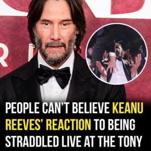 Keanu Reeves delivers a memorable response to an unexpected moment at the Tony Awards. Keanu Reeves delivers a memorable response to an unexpected moment at the Tony Awards.