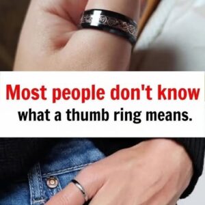 The Surprising Meaning Behind Wearing a Ring on Your Thumb The Surprising Meaning Behind Wearing a Ring on Your Thumb