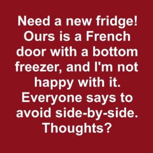 Selecting the Perfect Refrigerator Layout Selecting the Perfect Refrigerator Layout