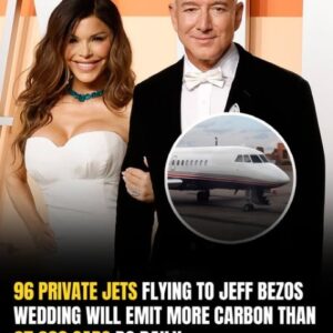 96 Private Jets At Bezos’s Venice Wedding Will Emit More Daily Carbon Than 27,300 Cars 96 Private Jets At Bezos’s Venice Wedding Will Emit More Daily Carbon Than 27,300 Cars