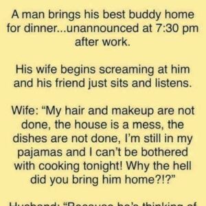 A Husband’s Unannounced Dinner Surprise” A Husband’s Unannounced Dinner Surprise”