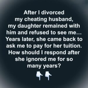 Teen Rejects Mom and Asks Father for Forgiveness Following Father’s Betrayal, Tears Open Maternal Bonds… Teen Rejects Mom and Asks Father for Forgiveness Following Father’s Betrayal, Tears Open Maternal Bonds…