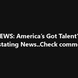 Trag!c News…with heavy hearts.. ‘America’s Got Talent’ Icon Passed Away Today. Trag!c News…with heavy hearts.. ‘America’s Got Talent’ Icon Passed Away Today.