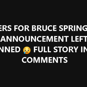 Famous Rock Star Bruce Springsteen has been confirmed Famous Rock Star Bruce Springsteen has been confirmed
