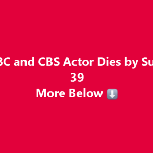 A Heartbreaking Loss in Daytime Television: The Life and Legacy of a Talented Star A Heartbreaking Loss in Daytime Television: The Life and Legacy of a Talented Star