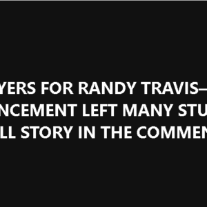 Beloved country music star Randy Travis is once again at the …. Beloved country music star Randy Travis is once again at the ….